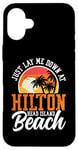 iPhone 16 Plus Beach Vacation Palm Trees Summer Hilton Head Island Case