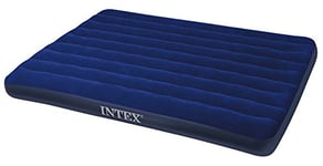 Intex -Inflatable bed Downy Queen double, extra long and wide, Blue