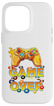 Coque pour iPhone 14 Pro Max Game Over Vintage Retro Jeux Vidéo Gaming