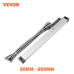 VEVOR Codeur linéaire 50MM-650MM Haute Précision 2 Axes DRO Digital Readout LED pour Fraiseuse Perceuse Rectifieuse Tour Machine