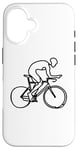 Coque pour iPhone 16 Cyclisme Graphic Racing Bicycle