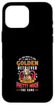 Coque pour iPhone 16 Pro Max Golden Retriever Chien Race Golden Retriever