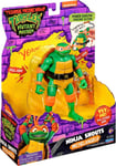 Teenage Mutant Ninja Turtles Michaelangelo Mutant Mayhem Deluxe Ninja Shouts Figure