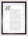 Wee Blue Coo Quote Motivation Typography Rudyard Kipling If White Framed Wall Art Print