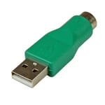 StarTech Replacement PS/2 Mouse to USB Adapter F/M - use with PS/2 and USB capable mouse only (GC46MF) - musadapter