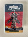 Warhammer 40k Chaos Lord with Jump Pack resin Finecast New Gw 43-68 Space Marine