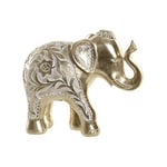 DKD Home Decor Figurine décorative de la Marque Elephant Résine (19,5 x 8,5 x 16,5 cm) (Référence : S3016922)