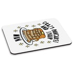 Crazy Pancakes And Syrup Man Stars PC Computer Mouse Mat Pad Funny Breakfast