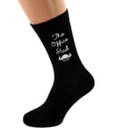 The Office Studmuffin Fun Design Mens Black Socks Size UK 5-12 - X6N808