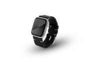 JT BERLIN 10826, Band, Smartwatch, Svart, Silver, Apple, Watch Series 1-3 (42mm) & Series 4-6 (44mm), Series 8 (45mm), 49mm, Apple Watch Ultra, Äkta läder