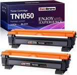 Tn1050 Cartouche De Toner Pour Brother Tn-1050 Tn1050 Cartouche Compatible Pour Brother Mfc-1910W Mfc-1810 Dcp-1810W Dcp-1212W Dcp-1112W Hl-1210W H -1112W Hl-1110W (2 Noir)[DYJ070692]