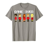 Star Trek The Original Series 8 Bit Red Shirts T-Shirt T-Shirt