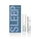 This Works Choose Sleep Gift Set - Travel Size Kit with Soothing Duo of Deep Sleep Pillow Spray and Stress Check Roll On for Relaxation - Self Care and Sleep Gifts for Women