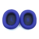 Earpads Coussinets de Rechange Coussinets d'oreille Oreillette de Remplacement Coussins en Mousse pour Casque JBL E55BT Quincy E55BT bluetooth bleu, impression type B LR