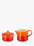 Le Creuset Stoneware Milk Jug & Sugar Pot Set