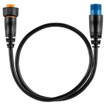 Garmin 8-pin Transducer to 12-pin Sounder Adapter Cable with XID