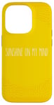 Coque pour iPhone 14 Pro Rae inspiré Dunn Hey Sunshine on my mind Summer Vacation