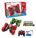 Super Mario 2.4GZ Rechargeable Radio Remote Control RC Car Stunt Car High Speed