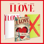 (G)IDLE  I Love  Incl. 100pg Booklet, Lyric Paper, 2 Photo Cards, Sticker, Stamp Sticker, Boo  CD