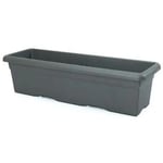 Plastiken Jardiniere Rectangulaire - 100 X 44 Cm - Anthracite