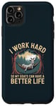 iPhone 11 Pro Max Goat Owner Better Life Rancher Farm Funny Goat Case