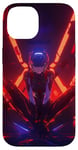 iPhone 14 Manga Anime Space Girl Case