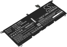 Kompatibelt med Dell Inspiron 13 5000 5390, 7.6V, 5500 mAh