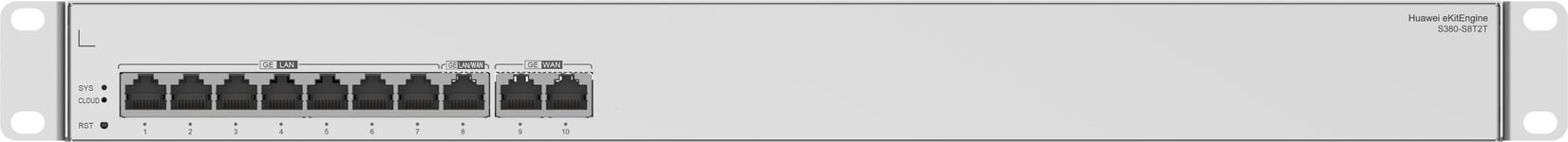HUAWEI Router S380-S8T2T 2xGE WAN 8xGE LAN eKit Stock