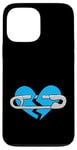 Coque pour iPhone 13 Pro Max Bleu Healing In Progress - Graphique couleur bleue