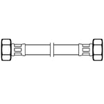 Fleksibel Slange Diaqua Dn8  1/2"X1/2" 200Cm