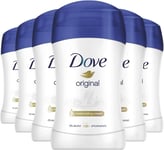 Dove Original Anti-perspirant Deodorant Stick pack of 6x40 ml