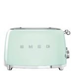 SMEG - Brödrost 4 skivor TSF02 kvadrat Grön