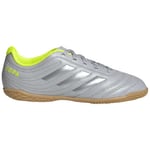 Chaussures de foot enfant adidas  CHAUSSURES FUTSAL COPA 20.4 IN J - GRETWO/MSILVE/SYELLO - 36