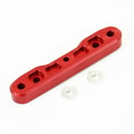 FTX DR8 Front Lower Suspension Mount CNC Aluminium - Red