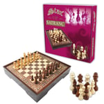 Vip Échecs Set Noyer S Taille Planche en Bois Boîte Et Original Star 1050439