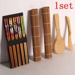 14 st / sarja DIY Bamboo Sushi Maker Set Rice Sushi valmistussarja Rol