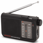 AIWA Pocket Radio med FM/MW - Svart