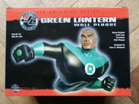 JUSTICE LEAGUE ANIMATED SERIES GREEN LANTERN WALL PLAQUE, MIMB, DC Direct, 2003 