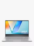 ASUS Vivobook S 15 Laptop, AMD Ryzen 9 Processor, 32GB RAM, 1TB SSD, 15.6” 3K OLED, Silver