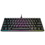 Clavier Corsair K65 RGB Mini CH-9194014-DE Filaire USB Jeux RGB Noir