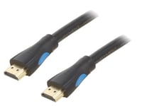 Cable HDMI 1.4 prise male des deux cotes 8m - Noir