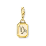 Thomas Sabo 2164-414-39 Gold-Plated Charm Pendant Zodiac Jewellery