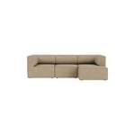 Eave Modular Sofa 86 3-seater Right Chaise Lounge, Bouclé 02