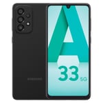 Samsung Galaxy A33 5G SM-A336B 16,5 cm (6.5") Hybrid Dual SIM Android 12 USB Type-C 6 GB 128 GB 5000 mAh Sort