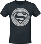 Superman Man Of Steel T-Shirt black