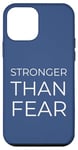 Coque pour iPhone 12 mini Plus fort que la peur : l'autonomie motivationnelle