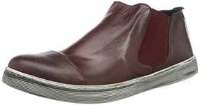 Andrea Conti Femme 1938704 Bottines Chelsea, Rouge Bordeaux 5825, 38 EU