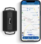 TKMARS Traceur GPS sans Abonnement,GPS Tracker Suivi en Temps Réel Positionnement de la Voiture Car GPS Tracking Magnétique Fort et étanche 3000mah