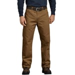 Dickies Men's Relaxed Fit Straight-Leg Carpenter Jean, Brown Duck, 36W x 30L