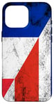 Coque pour iPhone 16 Pro Max Drapeaux France et Costa Rica - Costa Rica français